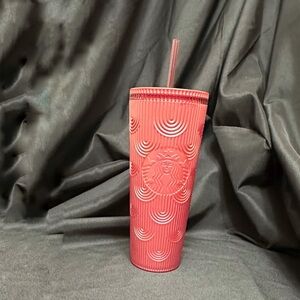 Starbucks Pink Mermaid Tumbler with Straw